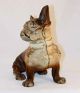 Cast Iron Doorstop Full Figure French Bulldog Hubley Nr Metalware photo 1