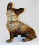 Cast Iron Doorstop Full Figure French Bulldog Hubley Nr Metalware photo 2