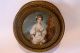 Antique Dore Bronze French Box Hand Painted Portrait On The Top,  Signed Other photo 7