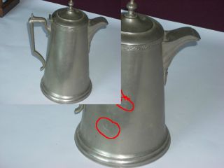 New Imperial Gi Mix & Co Coffee / Chocolate Pot / Pitcher Antique Vintage photo