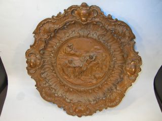 C1890 High Relief Cast Bronze 14 