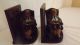 1920 ' S Judd Cast Metal & Iron Father Knickerbocker Bookends Orig Paint Metalware photo 2