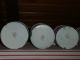 Old French Enamelware/graniteware Canisters Set - Etoile Pen - Shabby Chic Metalware photo 7