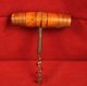 19th Century Antique Wood And Iron Corkscrew Metalware photo 3