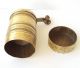 Old Vintage Mini Brass Pepper Mill / 728 Metalware photo 4