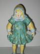 Antique Girl Holding Dress Bradley & Hubbard Cast Iron Doorstop Rare Style Metalware photo 1