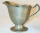 Vintage Homestead Pewter Creamer Sugar With Tray Metalware photo 5