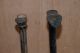 Antique Cast Iron Shoe Repair Tools - 2 Pedestals And 9 Attachments Metalware photo 8