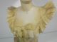 Antique Art Nouveau Fine Bisque Porcelain Bust Of Woman Figurines photo 3