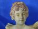 Antique Art Nouveau Fine Bisque Porcelain Bust Of Woman Figurines photo 7