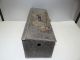 Antique Old Metal Homemade Welded Carpenters & Plumbers Rustic Toolbox Container Metalware photo 1