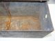 Antique Old Metal Homemade Welded Carpenters & Plumbers Rustic Toolbox Container Metalware photo 5