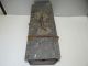 Antique Old Metal Homemade Welded Carpenters & Plumbers Rustic Toolbox Container Metalware photo 7