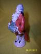 Early French Porcelain Figurine Of Gentleman In Red Coat,  Crown ' N ' Mark Figurines photo 1