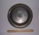 Antique Large English Pewter Charger Tray Plate Early 1800 ' S Metalware photo 1