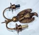 Group Of Five Sconce Sterling Bronze Company New York Lamps photo 3