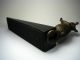 Brass Figurine Mouse Doorstop Brass & Wood Wedge/shimp Metalware photo 7