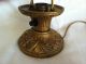 Antique Cast Iron Enamel Boudoir Table Electric Lamp Light Leviton Lamps photo 2