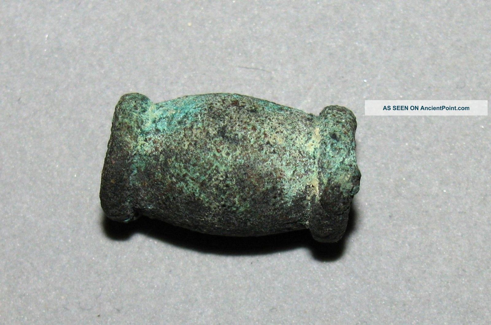 Ancient Roman Iron Bead - Found In Egypt Roman photo