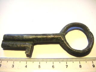 Large Roman Bronze Key - photo
