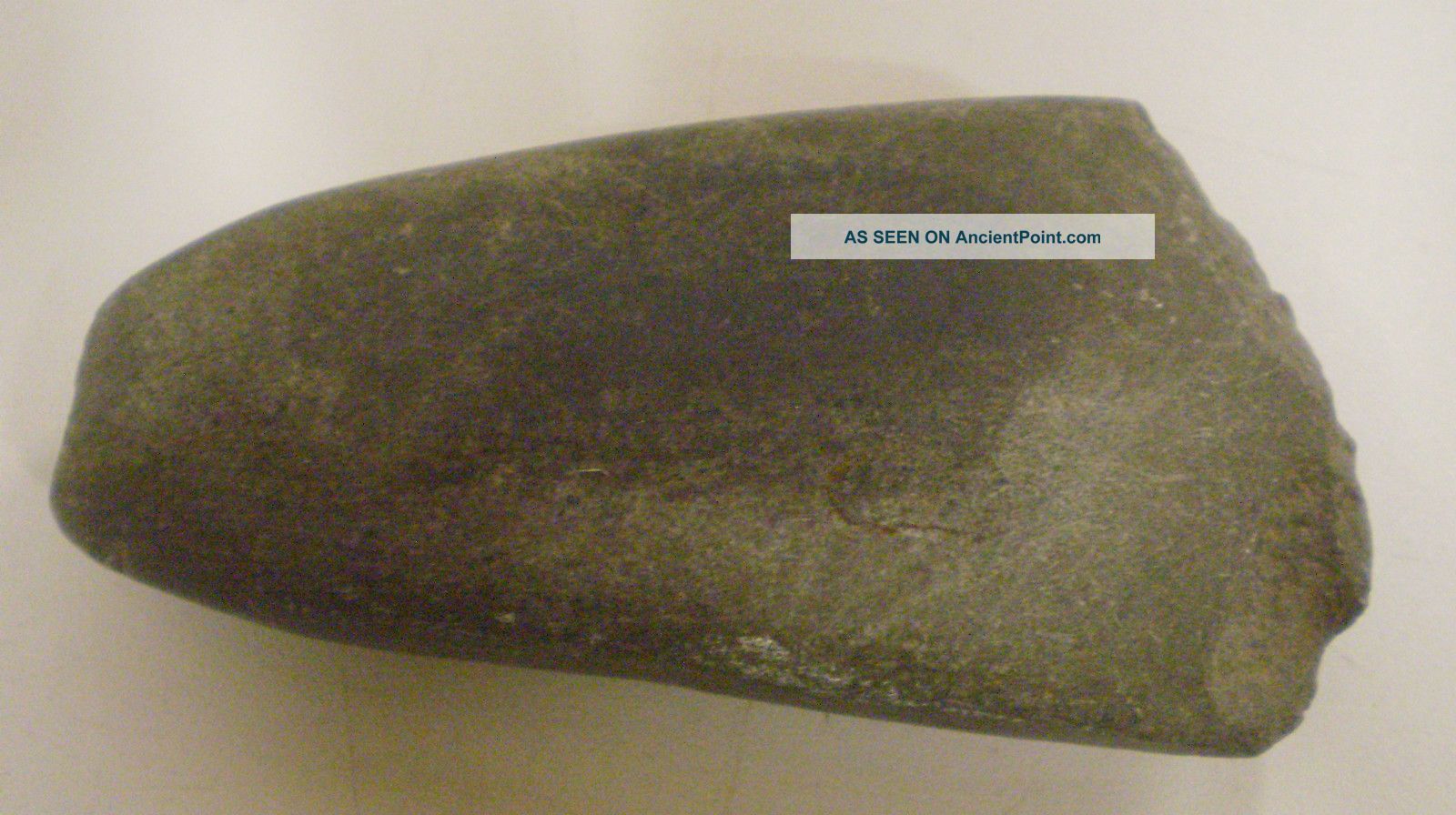 Small Polished Stone Axe Head From Old British Collection Neolithic & Paleolithic photo