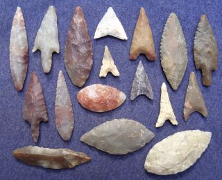 17 Very Good Sahara Neolithic Points And Tools photo