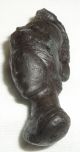 A Rare Roman Bust/steelyard Weight In The Form Of The Goddess Minerva British photo 5