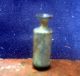 Authentic 17th Century Medicine Green Glass Rare Bottle. Other photo 2