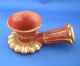 Antique Otterman ; Turkish Tophane Large Pottery Pipe.  19th.  Century. . Middle East photo 2