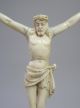 Antique Early Faux Ivory Carved Bone Crucifix Mid 1800 ' S - Fine Quality Dieppe Uncategorized photo 2