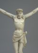 Antique Early Faux Ivory Carved Bone Crucifix Mid 1800 ' S - Fine Quality Dieppe Uncategorized photo 3