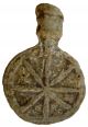 Roman Lead Amulet 20 - 25mm/ 5.  00g M - 261 Roman photo 1