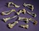 10 Celtic / Roman Bronze Brooch / Fibula 2 Roman photo 1