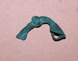Roman Bronze Trumpet Brooch - Perfect Metal Detecting Find photo