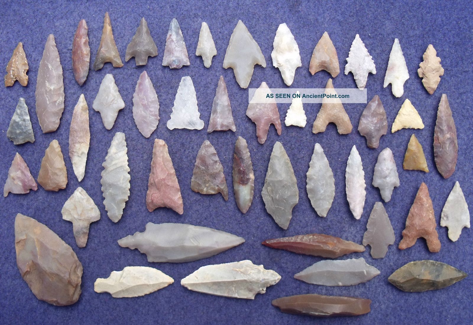 48 Common - Grade Sahara Neolithic Points And Tools Neolithic & Paleolithic photo