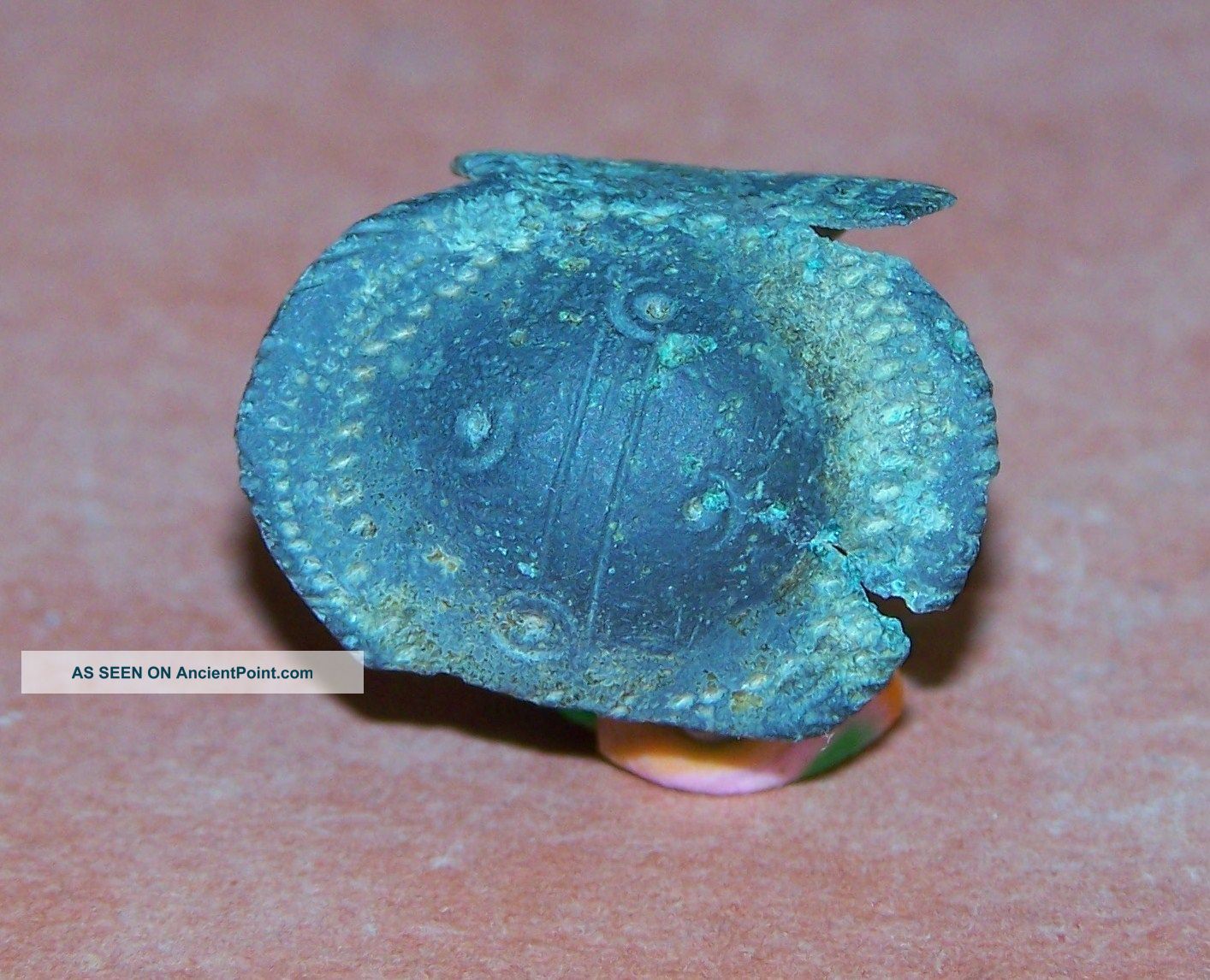 Viking Invanders Bronze Turtle Style Perfect Ring British photo