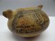 Antique Terra Cotta Clay Pottery Jaguar Bowl Mayan? Artifact? South American? Nr The Americas photo 11