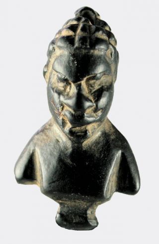 Romano - Egyptian Small Nubian Bust photo