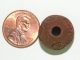 Pre Columbian Clay Spindle Whorl Bead The Americas photo 1
