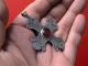 Post Medieval Decorated Large Silver Cross Pendant,  17th - 18th Century Ad. Byzantine photo 1
