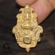 Rare Ancient Khmer Solid Gold Earring 11th Cent.  Ad Angkor Cambodia Far Eastern photo 3
