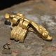 Rare Ancient Khmer Solid Gold Earring 11th Cent.  Ad Angkor Cambodia Far Eastern photo 4