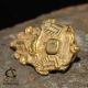 Rare Ancient Khmer Solid Gold Earring 11th Cent.  Ad Angkor Cambodia Far Eastern photo 6