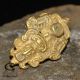 Rare Ancient Khmer Solid Gold Earring 11th Cent.  Ad Angkor Cambodia Far Eastern photo 7