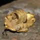 Rare Ancient Khmer Solid Gold Earring 11th Cent.  Ad Angkor Cambodia Far Eastern photo 8