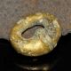 Rare Ancient Khmer Earring Fire - Gilded Bronze 11th Cent.  Ad Angkor Cambodia Far Eastern photo 2