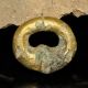 Rare Ancient Khmer Earring Fire - Gilded Bronze 11th Cent.  Ad Angkor Cambodia Far Eastern photo 4