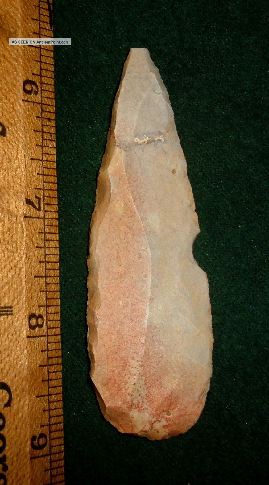 Tilemsi Blade,  Sahara Neolithic Point,  Ancient African Arrowhead Aaca Neolithic & Paleolithic photo