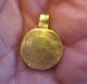 Offers Invited For An Extremely Rare Gold Saxon Pendant Set With Deep Red Garnet Uncategorized photo 2