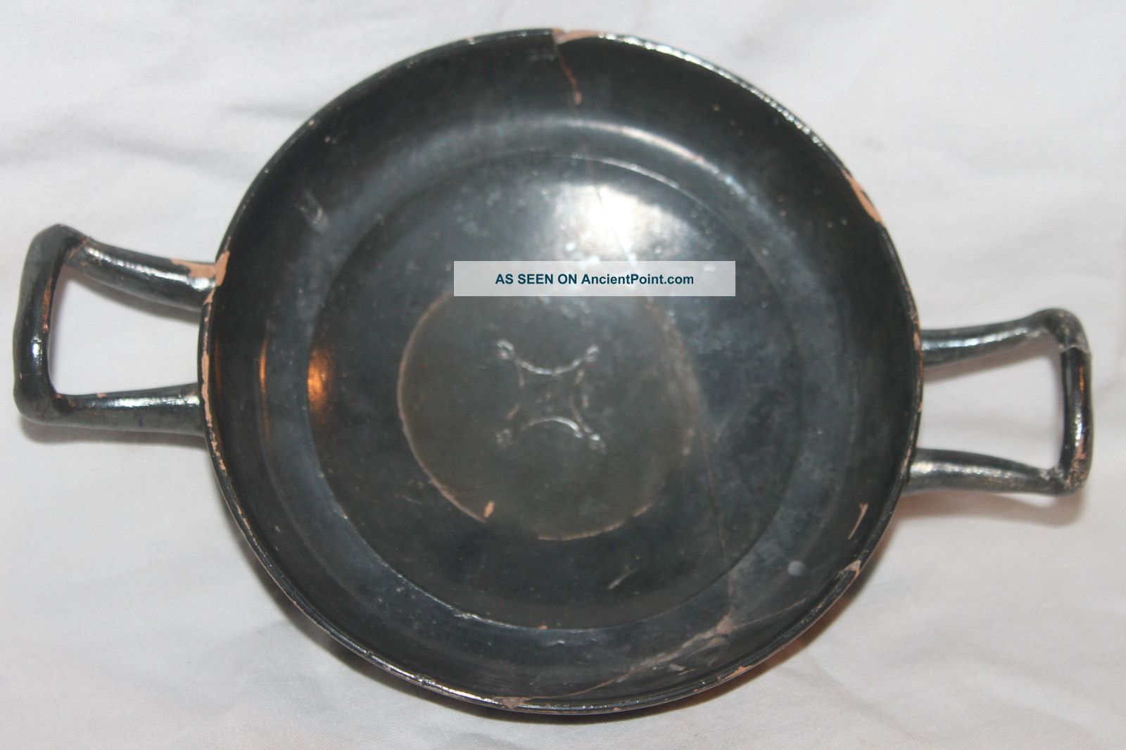 Ancient Greek Pottery Kylix 4th Century Bc Magna Grecian Greek photo